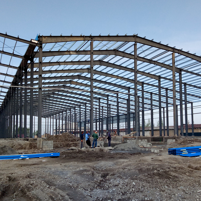 Construction Préfab Building Building Steel Structure Warehouse