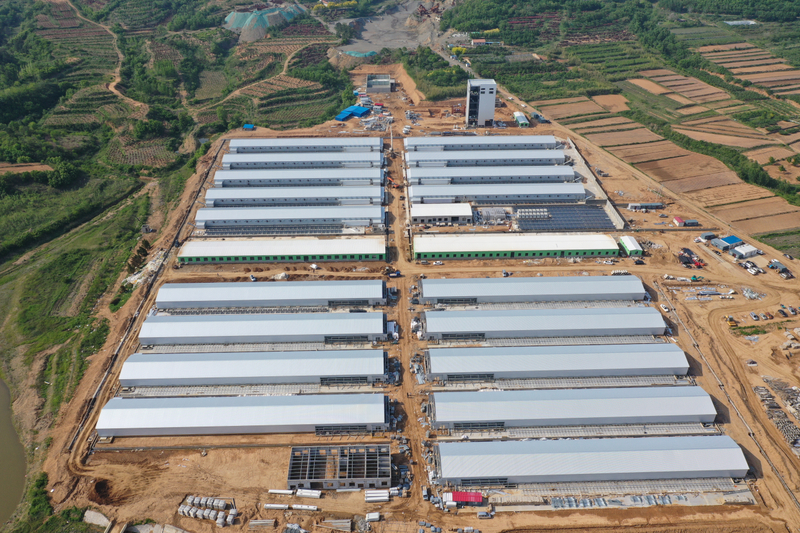 Structure en acier préfabriquée 