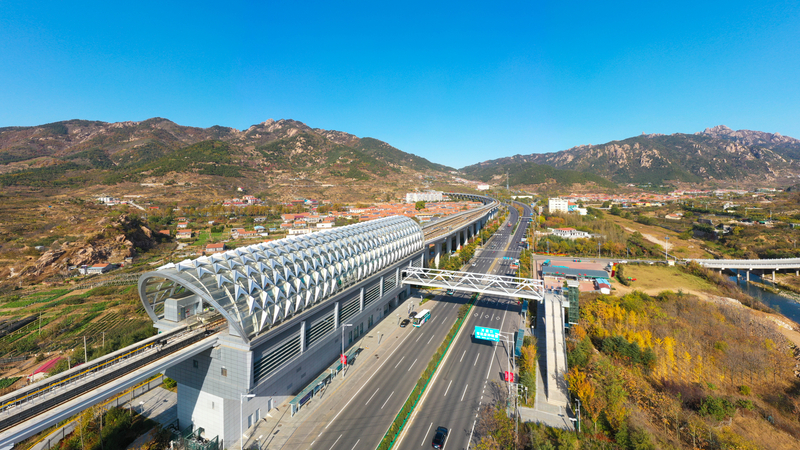 Bâtiment de structure en acier multifonctionnelle préfabriquée Metro Qingdao