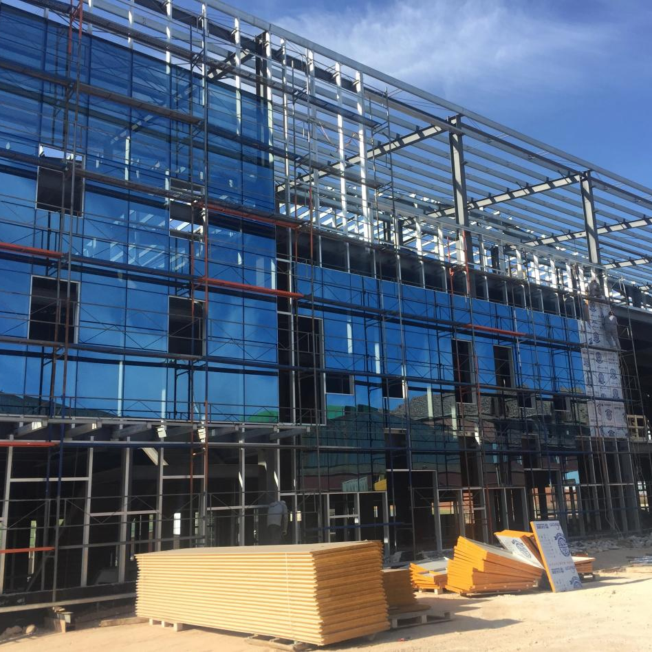 Usine de construction d'ateliers de structure en acier préfabriqué