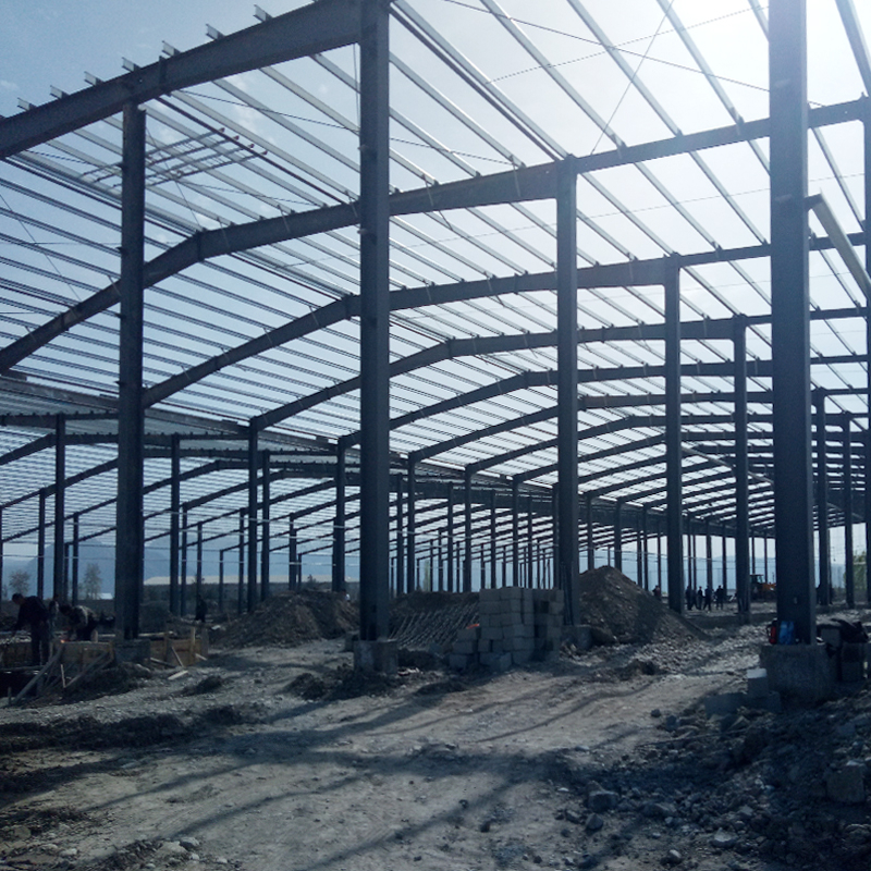 Construction Préfab Building Building Steel Structure Warehouse