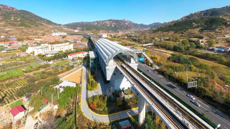 Bâtiment de structure en acier multifonctionnelle préfabriquée Metro Qingdao